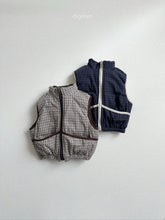 Load image into Gallery viewer, DIGREEN KIDS REVERSIBLE CHECK JACKET*PREORDER