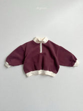 Load image into Gallery viewer, DIGREEN KIDS LINE ZIP UP TEE*PREORDER