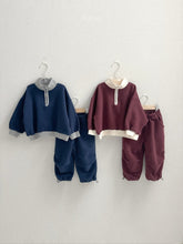 Load image into Gallery viewer, DIGREEN KIDS LINE ZIP UP TEE*PREORDER