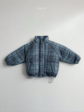 Load image into Gallery viewer, DIGREEN KIDS TORI CHECK PADDED JACKET*PREORDER