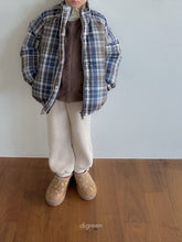 Load image into Gallery viewer, DIGREEN KIDS TORI CHECK PADDED JACKET*PREORDER