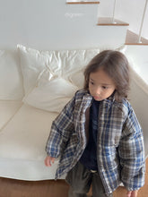 Load image into Gallery viewer, DIGREEN KIDS TORI CHECK PADDED JACKET*PREORDER