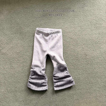 Load image into Gallery viewer, MEL KIDS THINK RIB SHIRRING LEGGINGS**PREORDER