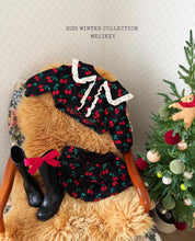 Load image into Gallery viewer, MEL KIDS CHERRY FRILL CARDIGAN**PREORDER