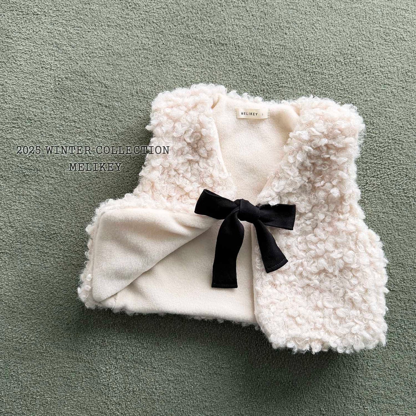 MEL KIDS FLEECE VEST**PREORDER