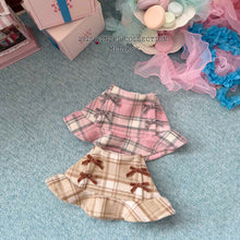 Load image into Gallery viewer, MEL KIDS CHECK FRILL SKIRT**PREORDER