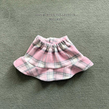 Load image into Gallery viewer, MEL KIDS CHECK FRILL SKIRT**PREORDER
