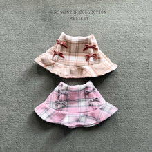 Load image into Gallery viewer, MEL KIDS CHECK FRILL SKIRT**PREORDER