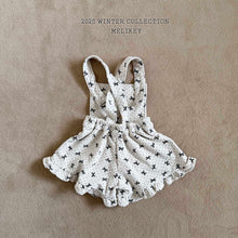Load image into Gallery viewer, MEL KIDS RRIBBON SUSPENDER PANTS**PREORDER