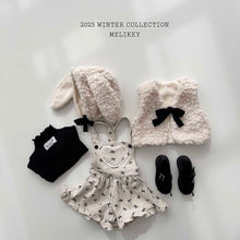 Load image into Gallery viewer, MEL KIDS RRIBBON SUSPENDER PANTS**PREORDER