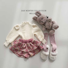 Load image into Gallery viewer, MEL KIDS KNIT RIB PUFF TEE**PREORDER