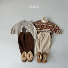 Load image into Gallery viewer, LALALAND KIDS Snow Bear Sweat Shirt*Preorder