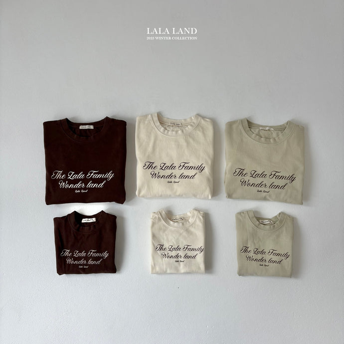 LALALAND MOM & KIDS Family Tee*Preorder