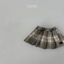 Load image into Gallery viewer, LALALAND KIDS CHECK SKIRT*Preorder