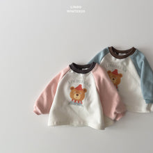 Load image into Gallery viewer, LINDO KIDS BEAR RAGLAN TEE* Preorder