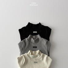 Load image into Gallery viewer, LINDO KIDS MINI DOT MOCK NECK TEE* Preorder