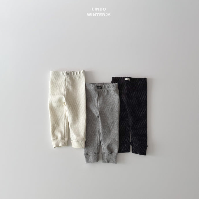 LINDO KIDS RIB LEGGINGS* Preorder