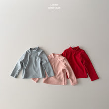 Load image into Gallery viewer, LINDO KIDS BASIC MOCK NECK TEE* Preorder