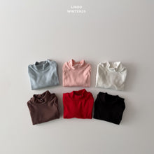 Load image into Gallery viewer, LINDO KIDS BASIC MOCK NECK TEE* Preorder