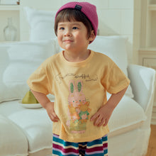 Load image into Gallery viewer, FIRST BLUE KIDS RABBIT GRAPHIC TEE**PREORDER