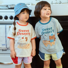將圖片載入圖庫檢視器中，FIRST BLUE KIDS DESSERT SHORT TEE**預購