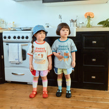 將圖片載入圖庫檢視器中，FIRST BLUE KIDS DESSERT SHORT TEE**預購