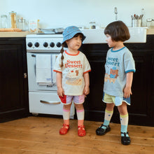 將圖片載入圖庫檢視器中，FIRST BLUE KIDS DESSERT SHORT TEE**預購