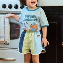 將圖片載入圖庫檢視器中，FIRST BLUE KIDS DESSERT SHORT TEE**預購