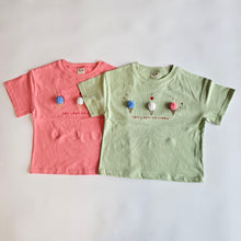 將圖片載入圖庫檢視器中，FIRST BLUE KIDS 冰淇淋短袖T卹**預購**