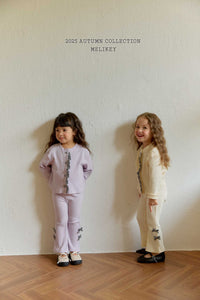 MEL KIDS FALL POPO RIBBON BOOTCUT PANTS**PREORDER