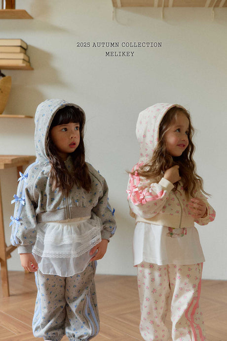 MEL KIDS FALL FLORAL RIBBON JUMPER**PREORDER