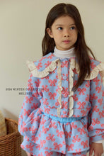 Load image into Gallery viewer, MEL KIDS KNIT BIG FRILL BOW CARDIGAN**PREORDER