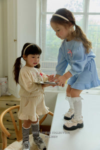MEL KIDS FALL RIBBON WAFFLE SET**PREORDER