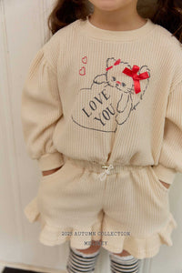 MEL KIDS FALL RIBBON WAFFLE SET**PREORDER