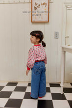 Load image into Gallery viewer, MEL KIDS FALL TWO RIBBON DENIM PANTS**PREORDER