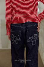 Load image into Gallery viewer, MEL KIDS FALL POLY RIBBON BOOTCUT PANTS**PREORDER
