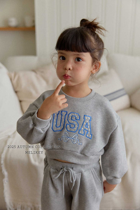 MEL KIDS USA SWEAT SHIRT**PREORDER