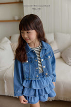 Load image into Gallery viewer, MEL KIDS FALL DENIM SHORT JACKET**PREORDER
