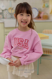 MEL KIDS USA SWEAT SHIRT**PREORDER