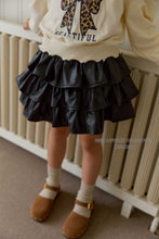 Load image into Gallery viewer, MEL KIDS FALL BLACK LEATHER SKIRT**PREORDER