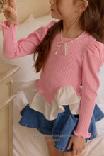Load image into Gallery viewer, MEL KIDS FALL COCO FRILL TEE**PREORDER