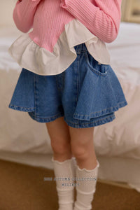 MEL KIDS FALL LILA SEAM SHORT**PREORDER