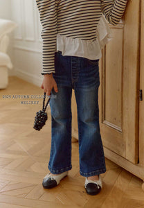MEL KIDS DENIM BOOTCUTS JEANS**PREORDER