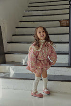 Load image into Gallery viewer, MEL KIDS KNIT BIG FLOWERS SHORTS**PREORDER