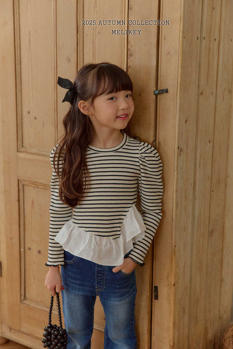MEL KIDS FALL COCO FRILL TEE**PREORDER