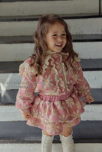 Load image into Gallery viewer, MEL KIDS KNIT BIG FLOWERS CARDIGAN**PREORDER