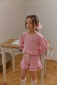 MEL KIDS VIVIENNE TULLE BLOUSE**PREORDER