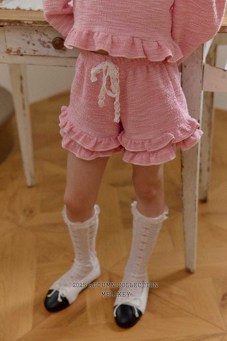 MEL KIDS EVIAN FRILL SHORT**PREORDER