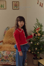 Load image into Gallery viewer, MEL KIDS HEART CARDIGAN**PREORDER