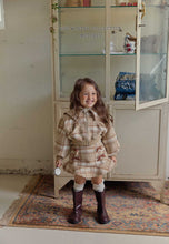 Load image into Gallery viewer, MEL KIDS WOOL CHECK ZIP UP**PREORDER